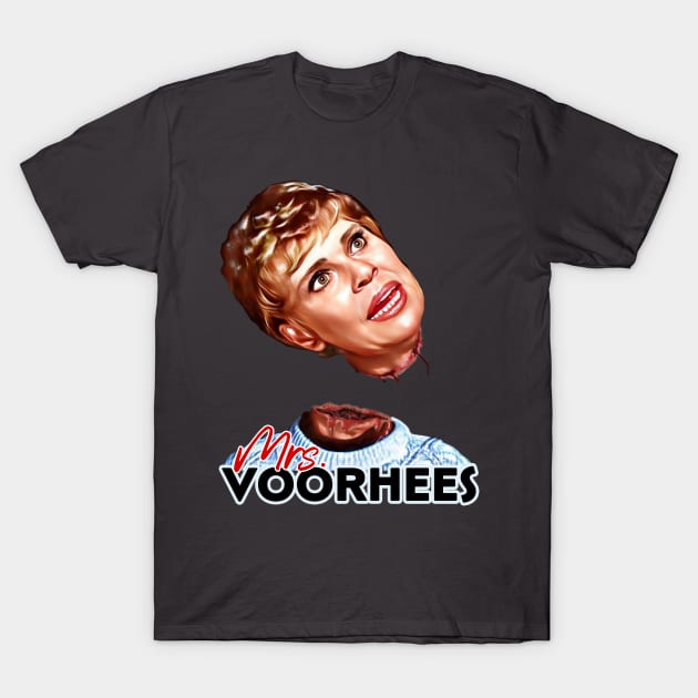 Friday the 13th - Mrs Voorhees T-Shirt by Zbornak Designs